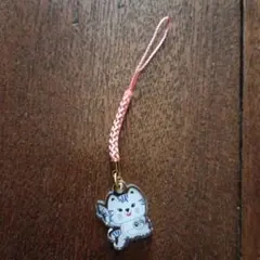 サバトラななちゃん　ストラップ