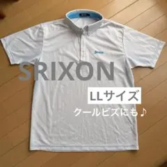 ★良品★SRIXON スリクソン ゴルフウェア ポロシャツ LL ボタンダウン