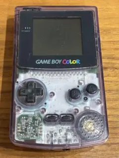 ゲームボーイカラー クリアパープル