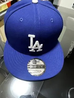 NEW ERA 9FIFTY LAキャップ M/L 青