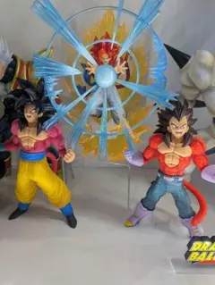 ドラゴンボールGT フィギュア　超サイヤ人ゴジータ孫悟空・ベジータ　3体セット