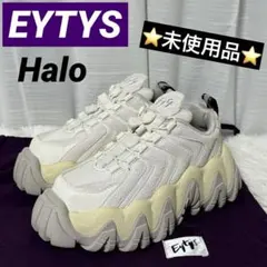 ⭐️未使用品⭐️　EYTYS　Haloハロ　スエードスニーカー　厚底　バイカラー