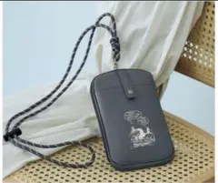 リンネル 7月号 付録 MOOMIN リトルミイ ストラップ付きマルチケース