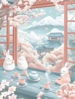 クロスステッチキット 図柄印刷 WM2504150253-13