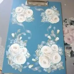 クリップボードトールペイント作品