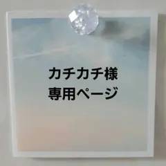 カチカチ様専用ページ