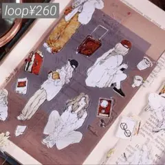 【Xi156】小白家 / 自由的风 pet 1ループ 100cm ¥260