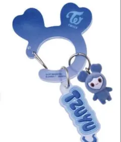 TWICE LOVELYS アクリルカラビナフロッキーマスコット 　ツウィ