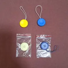 DOCOMOキッズケータイD-03JとSH-03M ストラップ 4個セット