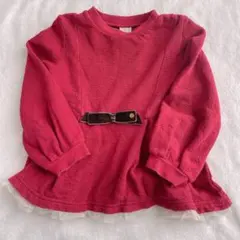 110 プティマイン　petitmain トップス　チュニック　長袖