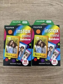 FUJIFILM instax mini Rainbow 2パック