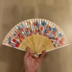 扇子 花柄 和装小物