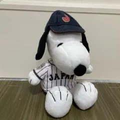 スヌーピー 野球ユニフォーム ぬいぐるみ