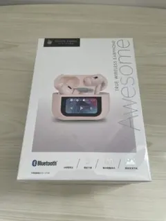 液晶タッチパネル付きTWSイヤホンAwesome