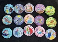 ディズニー　刺繍　缶バッジ全15種　コンプリート　セット　⑪