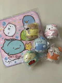 一条工務店 非売品 すみっコぐらし てのりぬいぐるみ・マスコット ５つ