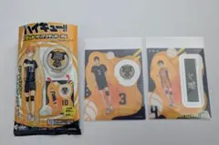 ハイキュー　クリアステッカーガム　東峰旭　西谷夕