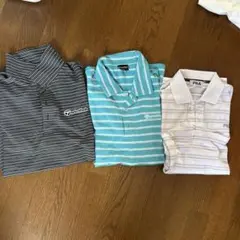 TaylorMade FILA ゴルフウェア ポロシャツ 3枚セット