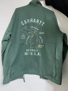 グリーン ブルゾン