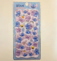 【正規品】スティッチ プチドロ ステッカー シール ディズニー 立体 ぷっくり