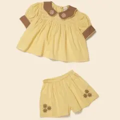 apolina kids Anita Short Set - Milk - メルカリ