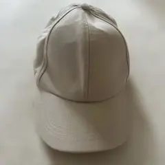 シンプル ベージュ キャップ 帽子