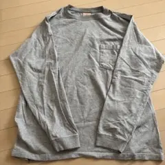 【Made in USA】 Goodwear グレー ロングスリーブ Tシャツ