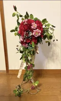 パレフローラ 造花アレンジメント スタンド別です。 - メルカリ