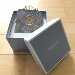 ☆WEDGWOOD デイライトクロック　置き時計　クリスタル