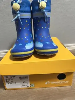 【美品·箱付き】それいけ！アンパンマン　キッズレインブーツ　15.0cmのサムネイル
