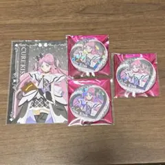 キミとアイドルプリキュア　スイパラ　キュアキッス　缶バッジ　ポストカード