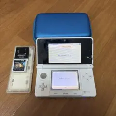 早い者勝ち！ニンテンドー3DS 本体ホワイト SDカード、モンハン4Gソフト付き