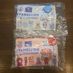 エヴァンゲリオン EVA POCKET ポーチ 2種セット