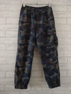 冬物★ZARA キッズ 裏起毛カモフラロングパンツ 140㎝ ザラ 長ズボン