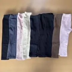 UNIQLO キッズ パンツ 100cm 9枚セット デニム コーデュロイ リブ