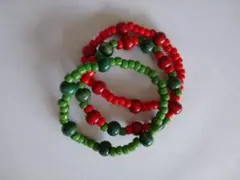 ハンドメイド、ブレスレット3点セット