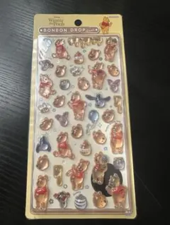 【正規品】　ディズニー　くまのプーさん ボンボンドロップシール