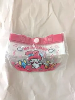 【匿名配送】プールバッグ風ミニポーチ　マイメロディ