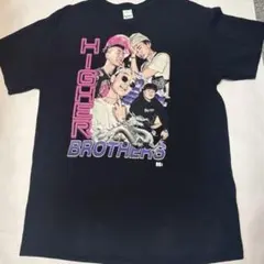 HIGHER BROTHERS Tシャツ　ラッパー　ヒップホップ　swag