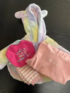 【BABYDOLL】　ベビー服4点セット