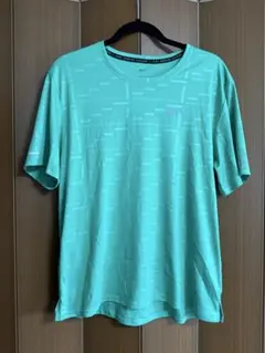 Nike DRI-FIT ミントグリーン ランニングシャツ L