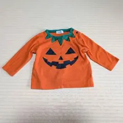 sweet op かぼちゃデザイン長袖Tシャツ　80