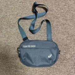 ASICS TOKYO 2020 ボディバッグ グレー