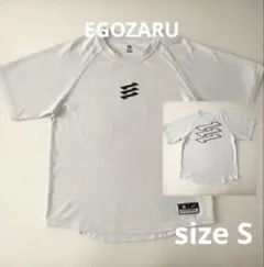 EGOZARU BIGシルエット スリークランクロゴ Tシャツ S