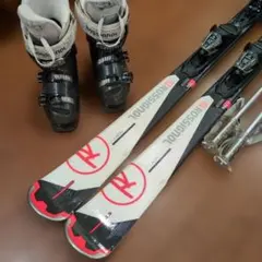 土日値引き] Rossignol 揃えレディース用スキーセット 156cm