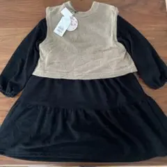 セラフ　ベスト付ワンピース　130