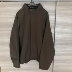 ユニクロ ウインドプルーフスタンドブルゾン ダークブラウン XL