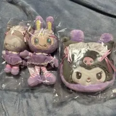 サンリオ　クロミマスコットキーホルダー２点　キラメキ部&ギャルクマ サンリオ クロミマスコットキーホルダー2点 キラメキ部&ギャルクマ