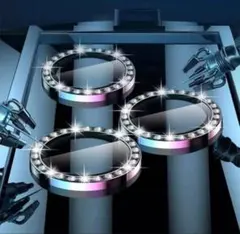 iPhone14Promax プロテクター レンズカバー ラインストーン