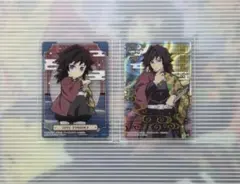 2025年最新】鬼滅の刃 ステンドグラスカード2 パック 冨岡義勇の
